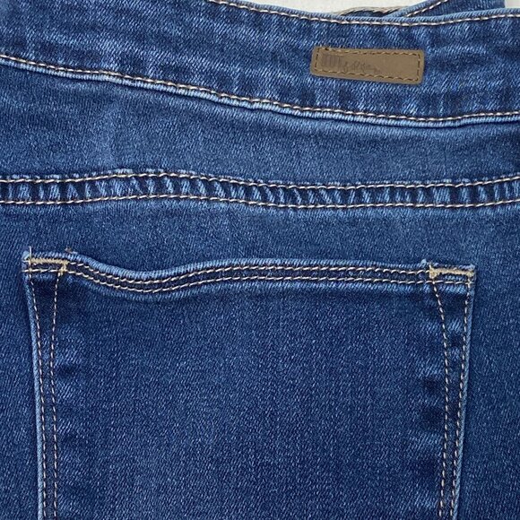 High Rise Karen Baby Bootcut Faded Denim Jeans Medium Wash Kut from the Kloth 14 - Picture 11 of 13